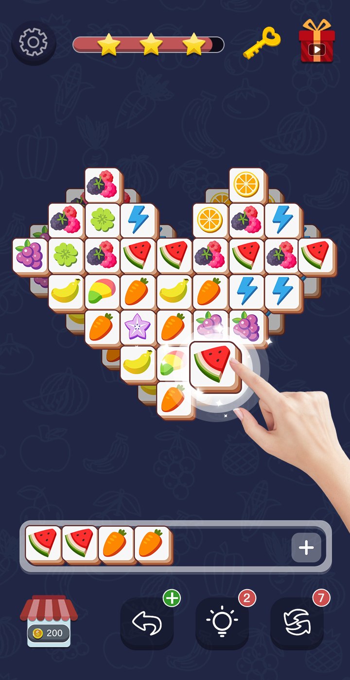 اسکرین شات 1 بازی Tiles Match