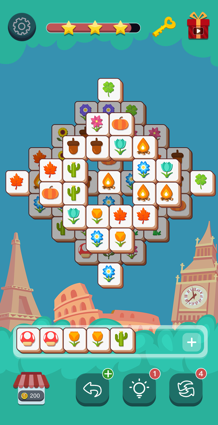 اسکرین شات 6 بازی Tiles Match
