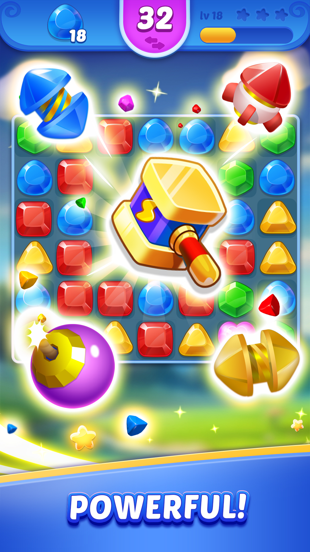 اسکرین شات 2 بازی Jewel Blast Time - Match 3