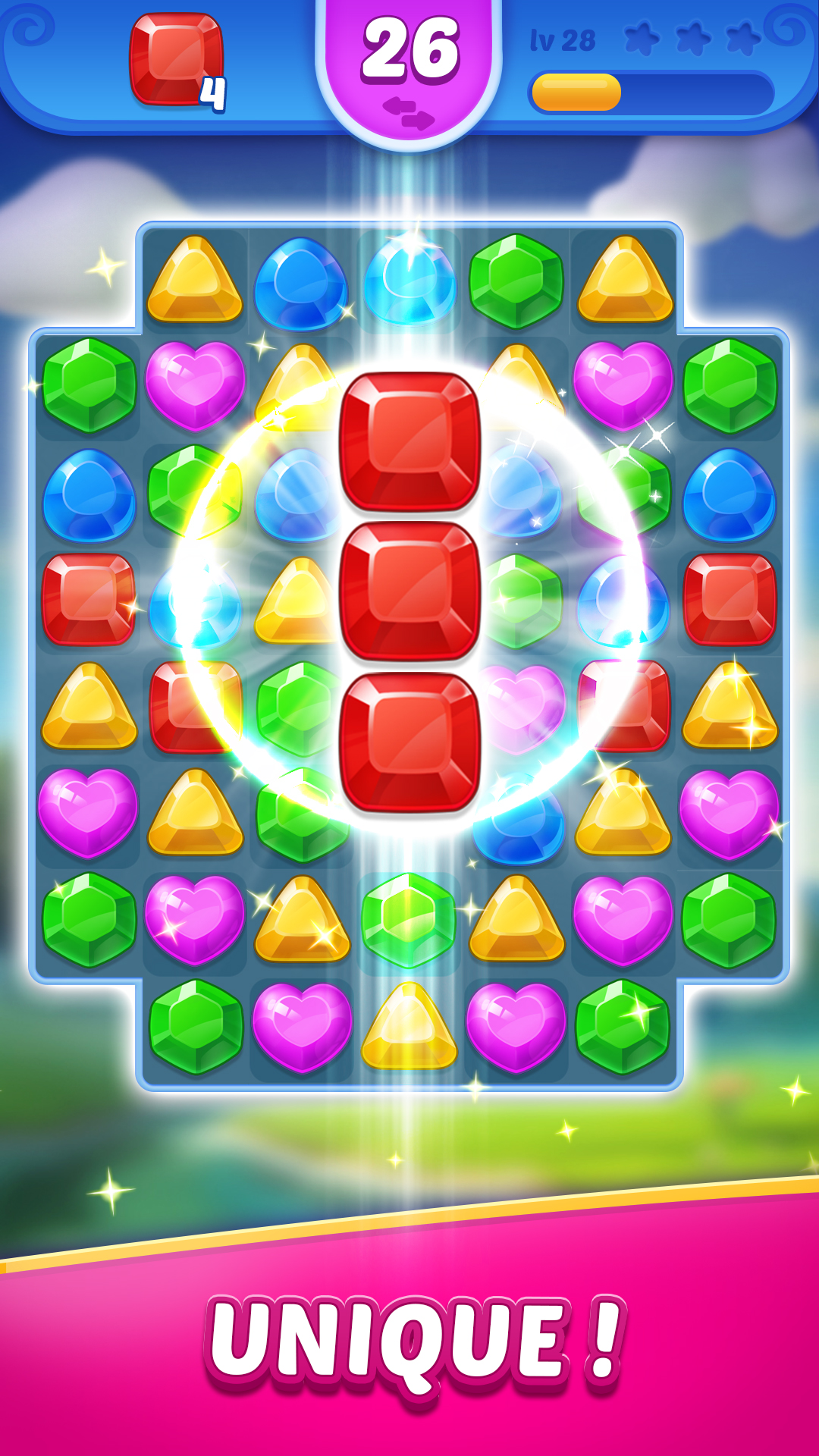اسکرین شات 1 بازی Jewel Blast Time - Match 3