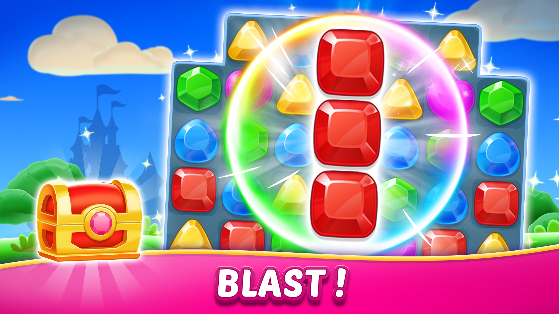 اسکرین شات 5 بازی Jewel Blast Time - Match 3
