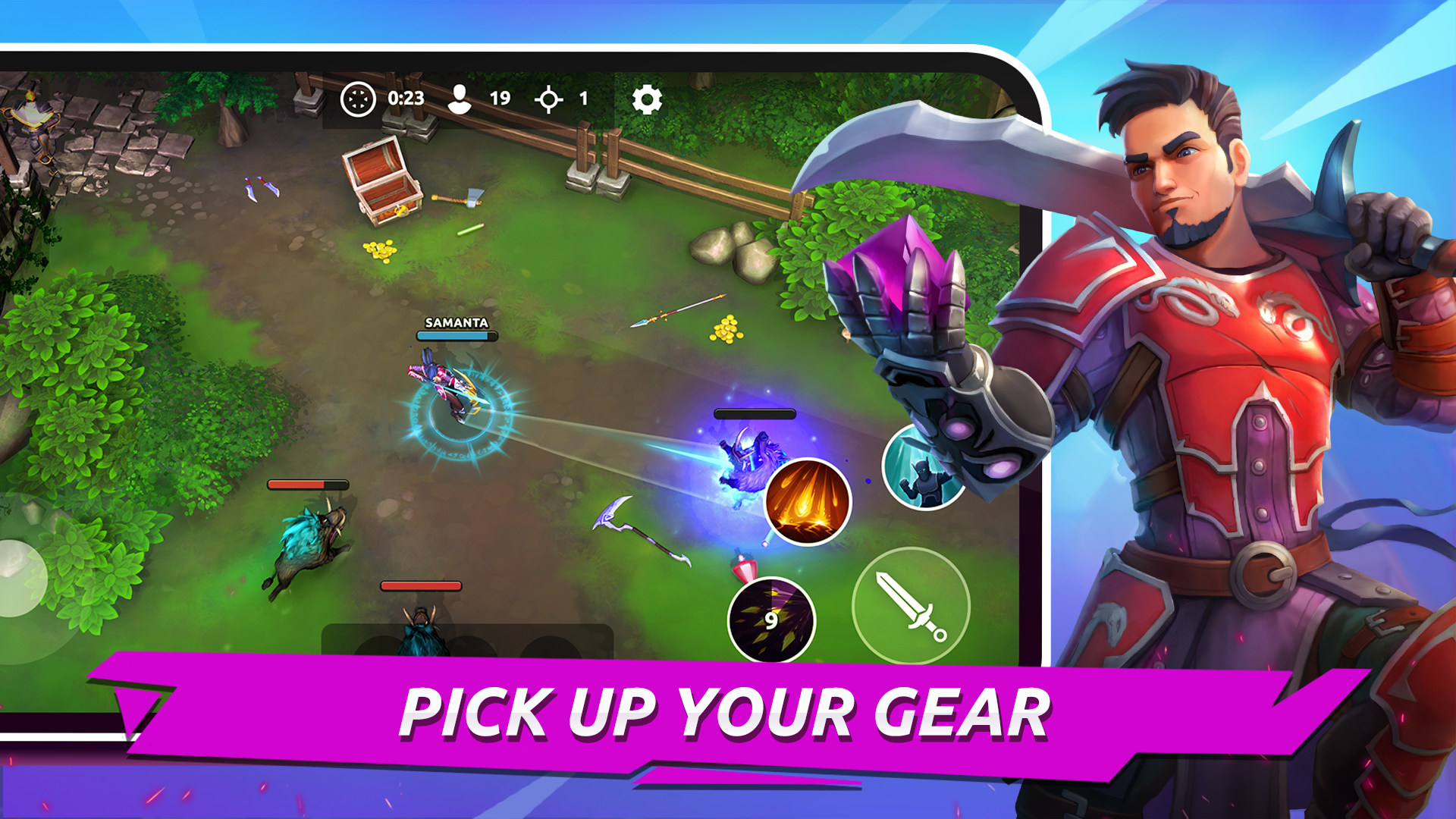 اسکرین شات 6 بازی FOG - MOBA Battle Royale Game