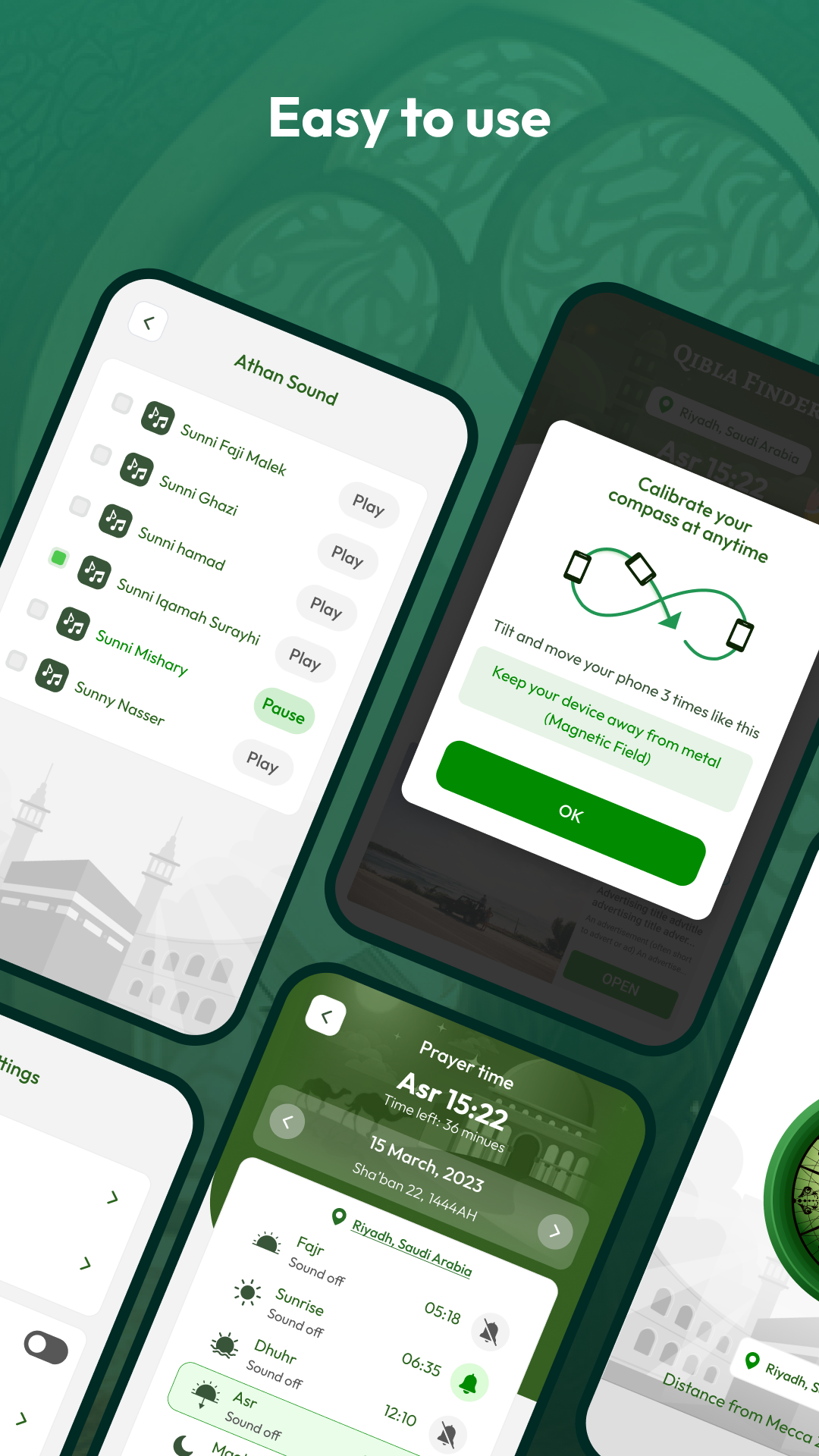 اسکرین شات 8 برنامه Prayer Times & Qibla Finder