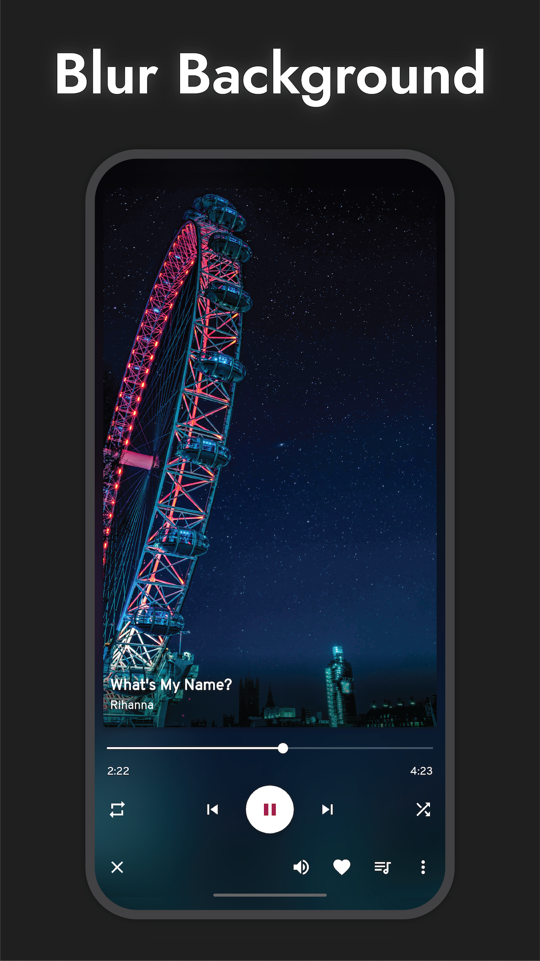 اسکرین شات 7 برنامه Eon Music Player
