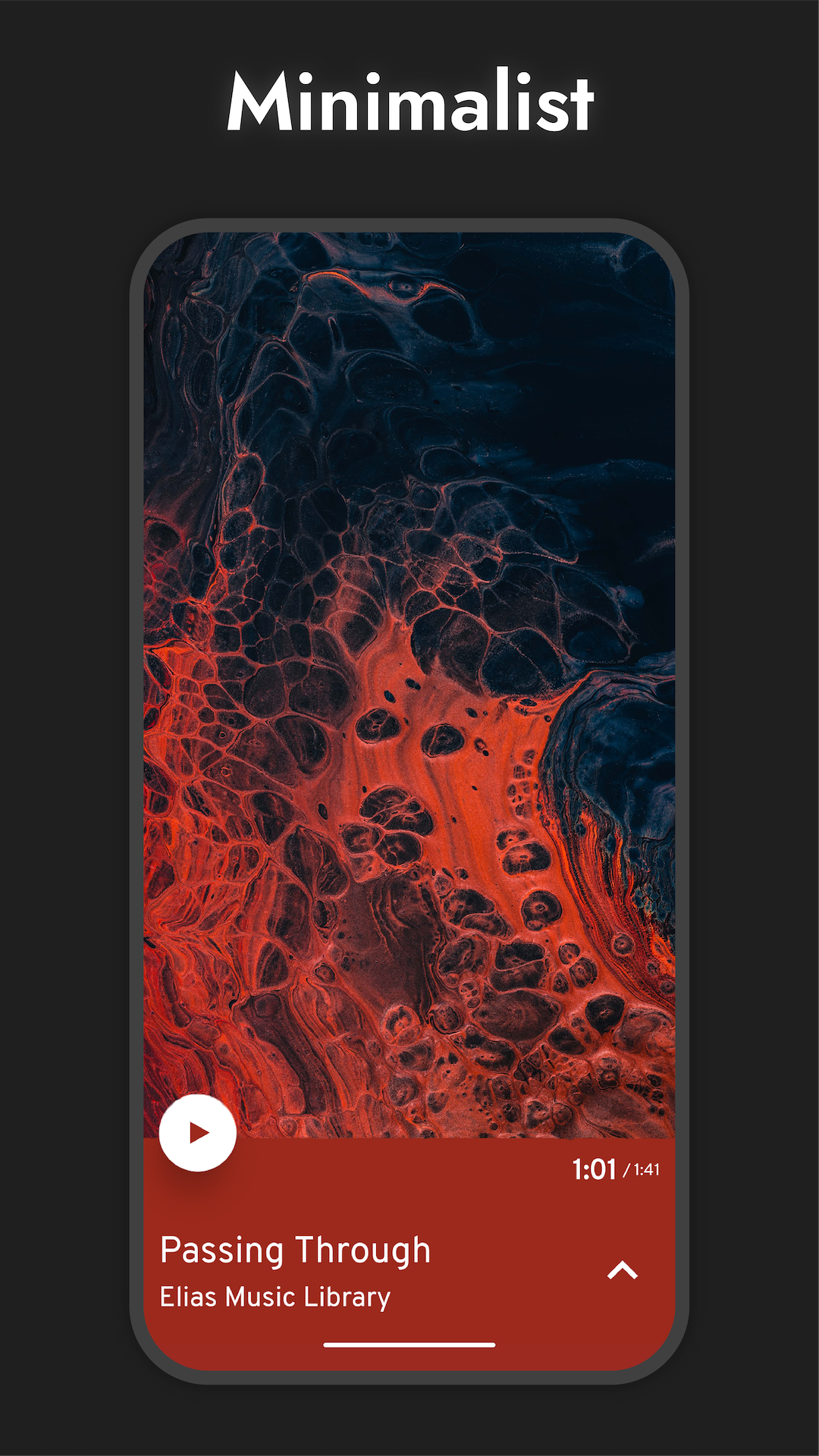 اسکرین شات 1 برنامه Eon Music Player