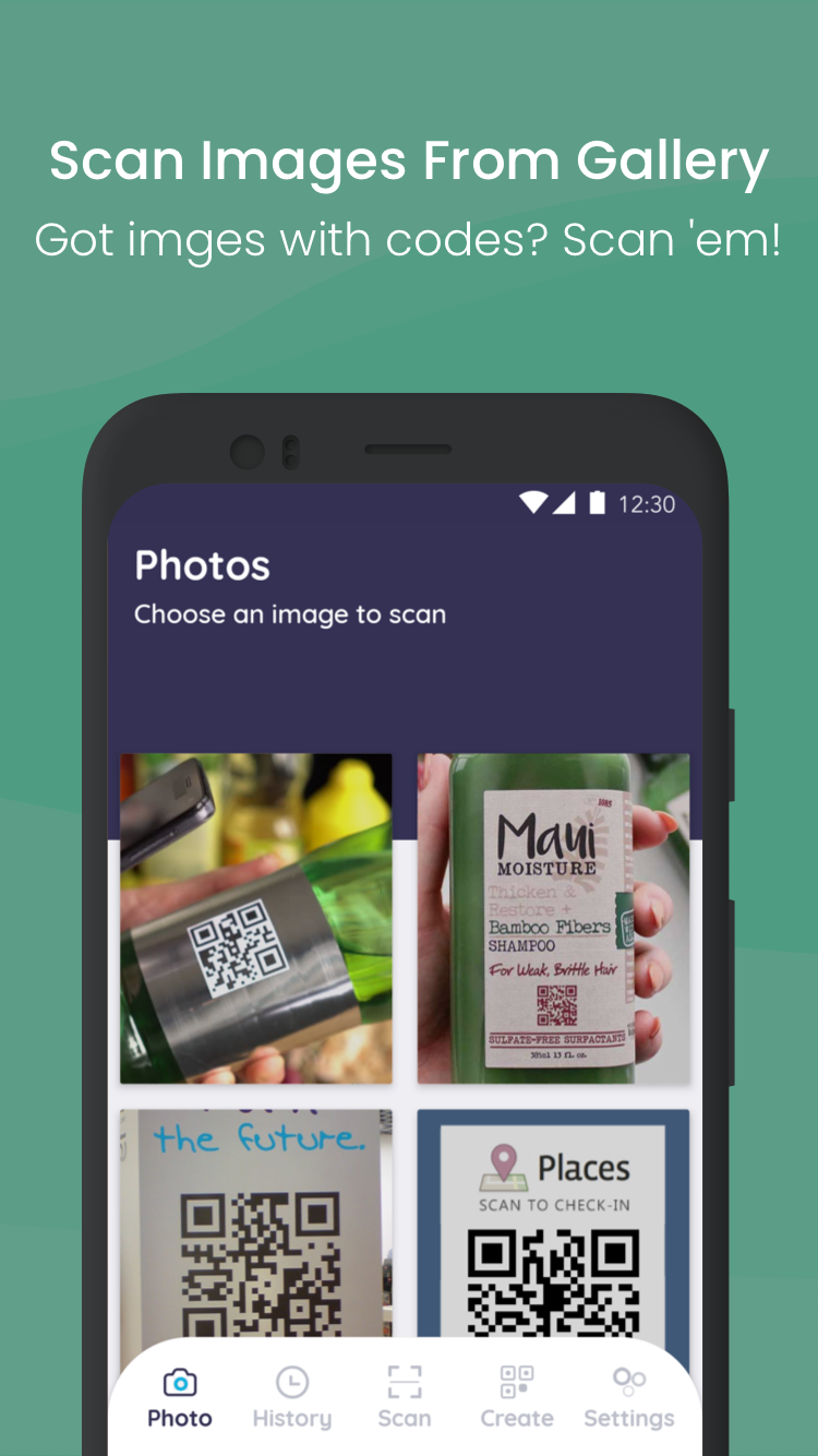 اسکرین شات 7 برنامه QR code scanner & Barcode Scan