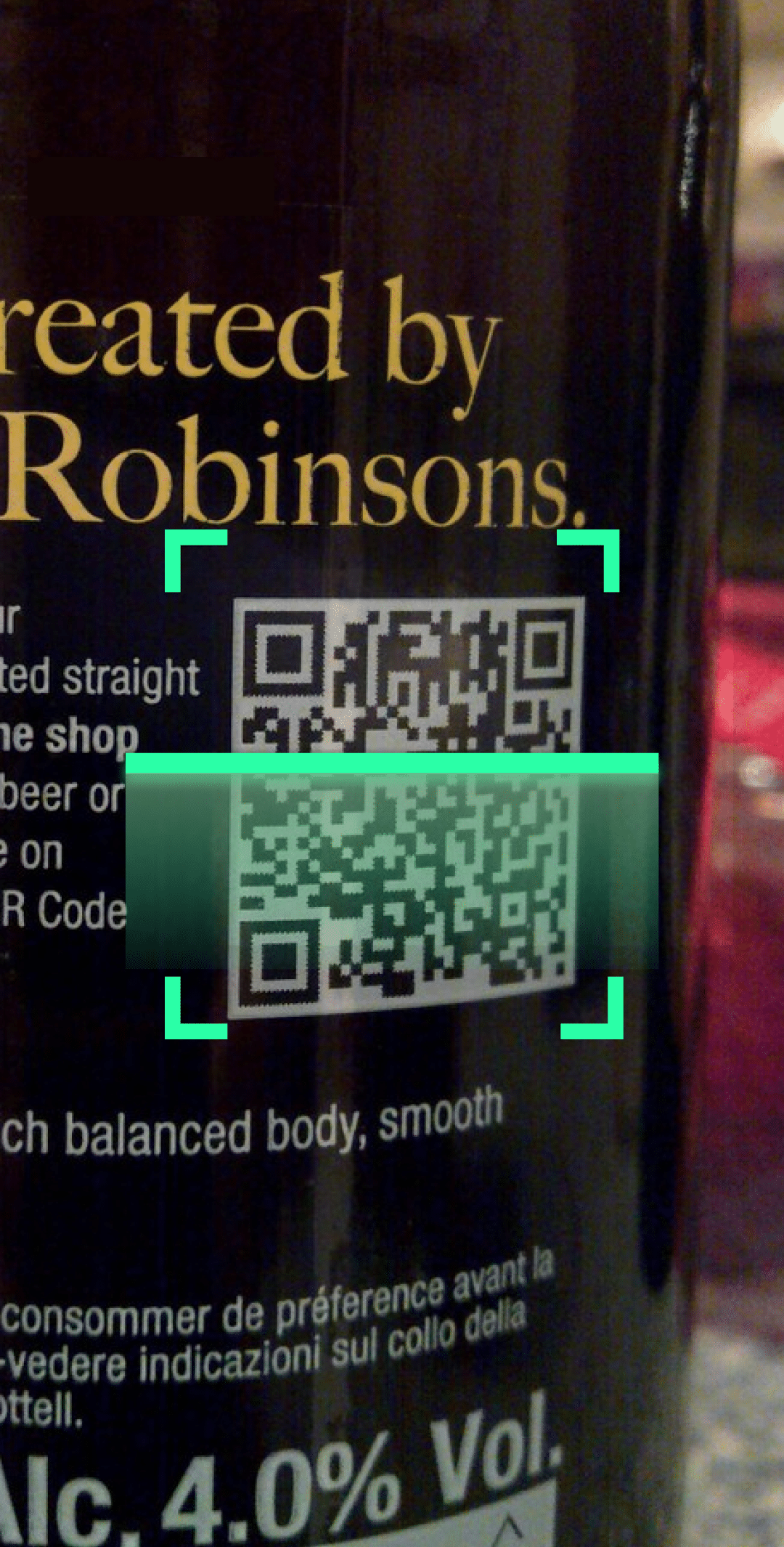 اسکرین شات 6 برنامه QR Scanner - Barcode Scanner