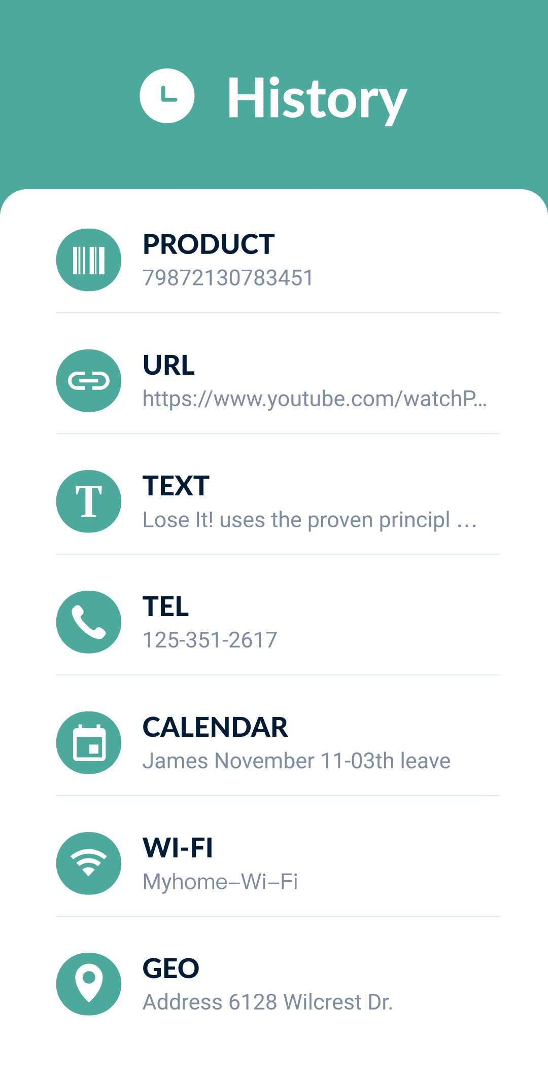 اسکرین شات 3 برنامه QR Scanner - Barcode Scanner
