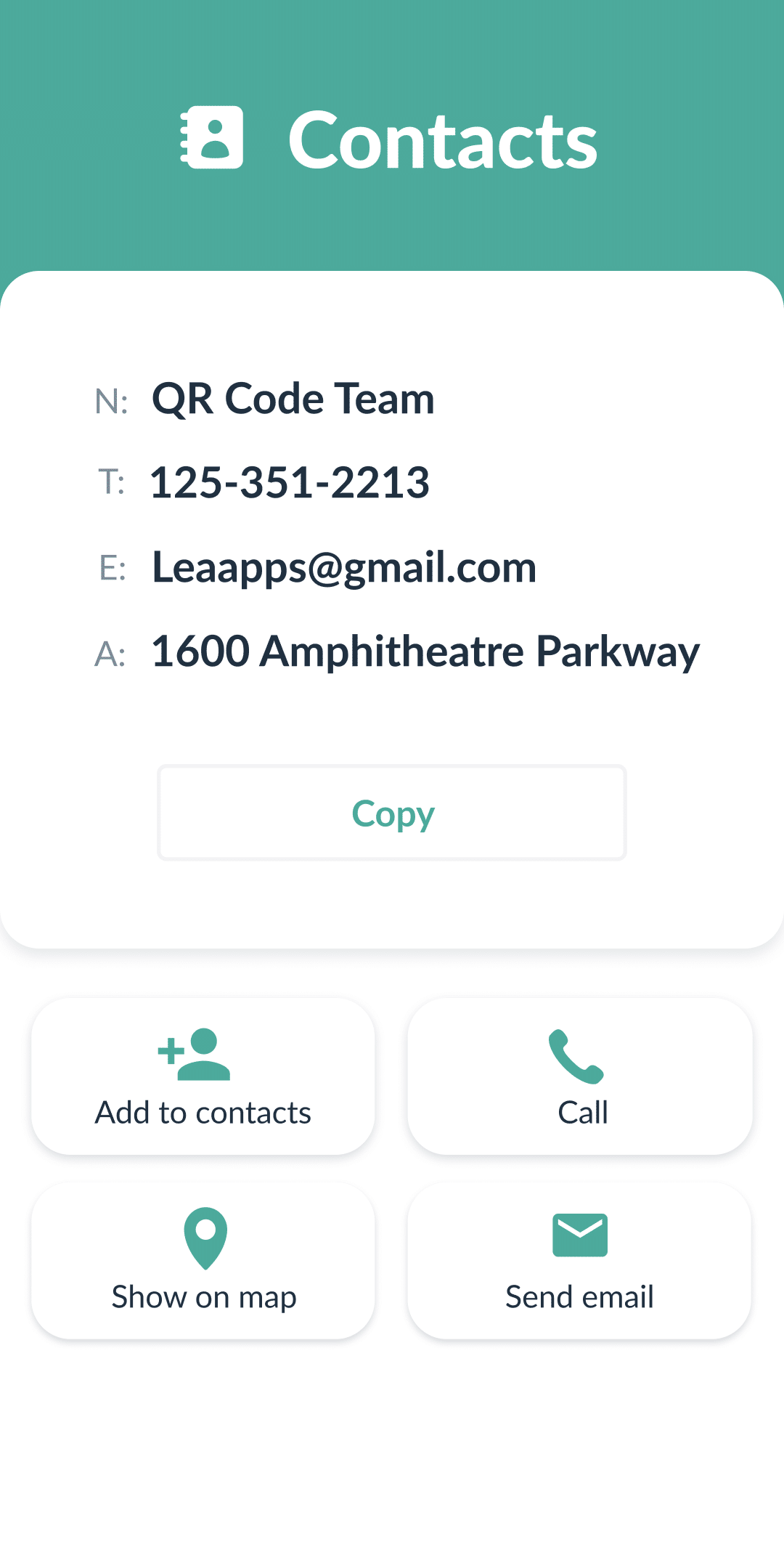 اسکرین شات 5 برنامه QR Scanner - Barcode Scanner