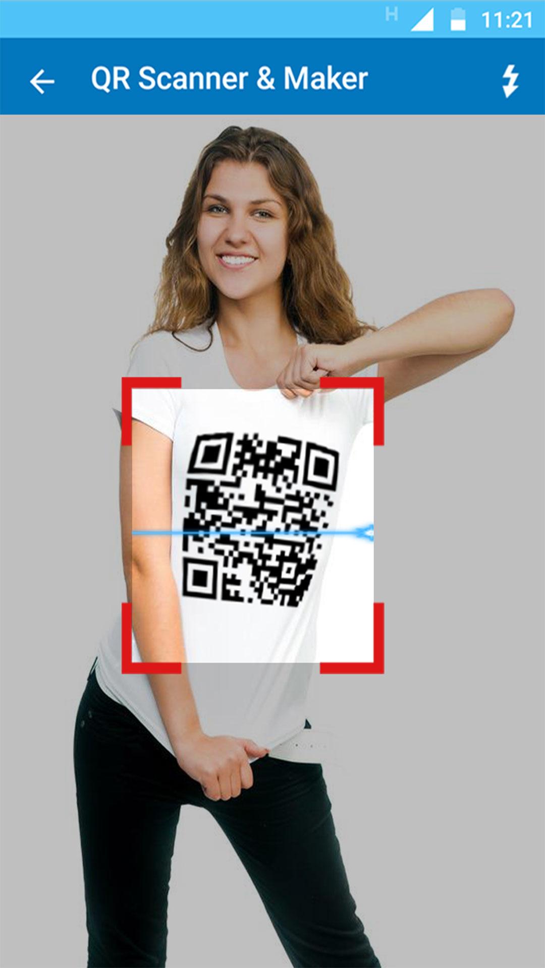 اسکرین شات برنامه QR Reader & Barcode Scanner 1