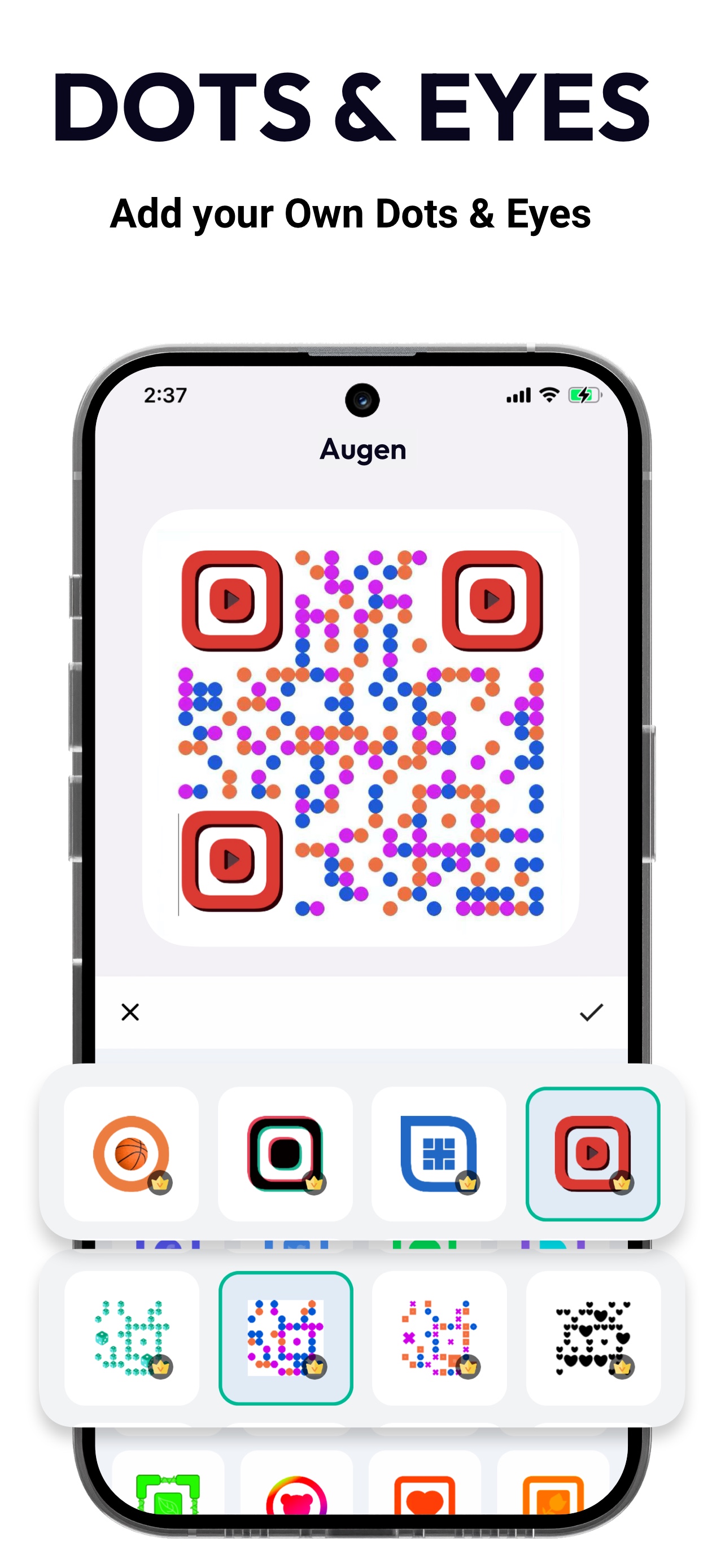 اسکرین شات 5 برنامه QR Code Generator & QR Maker