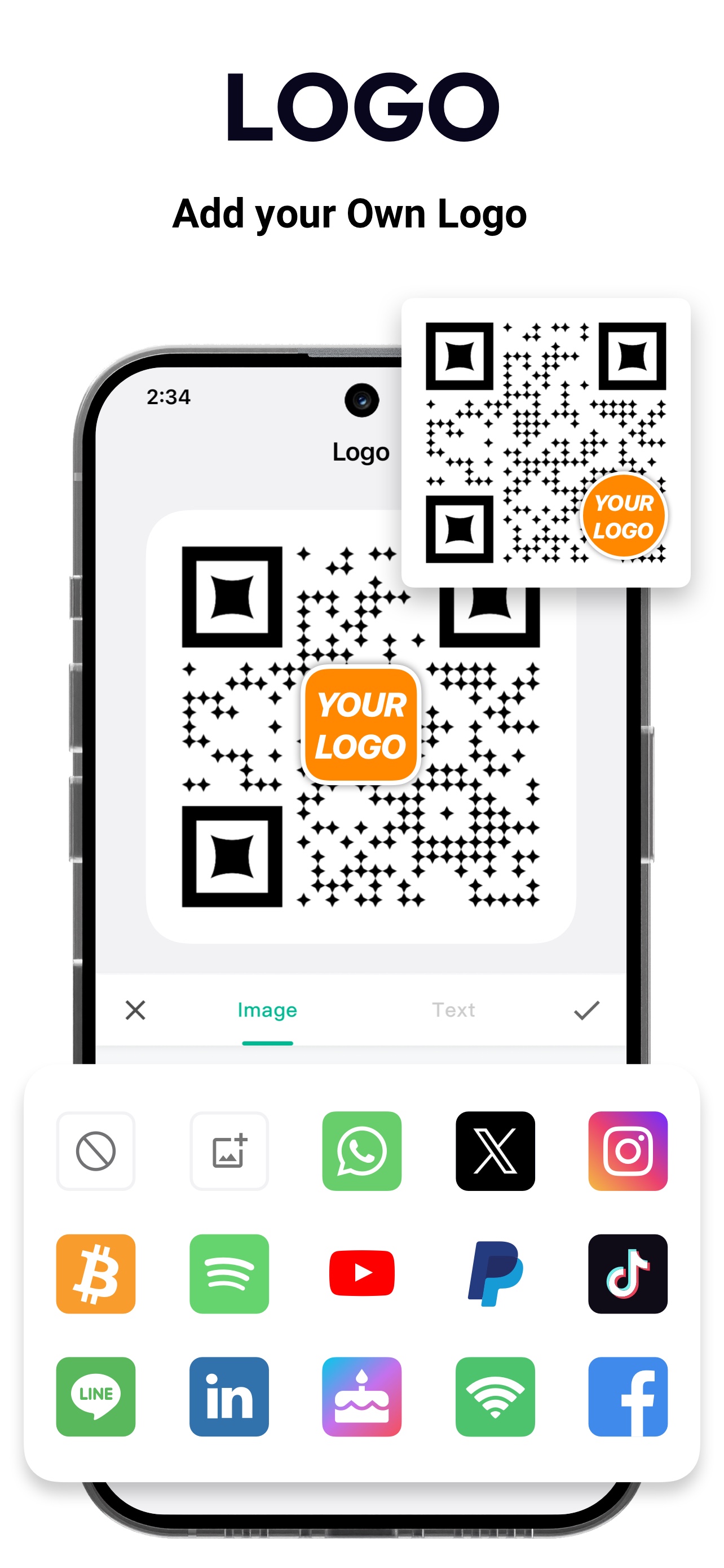 اسکرین شات 3 برنامه QR Code Generator & QR Maker