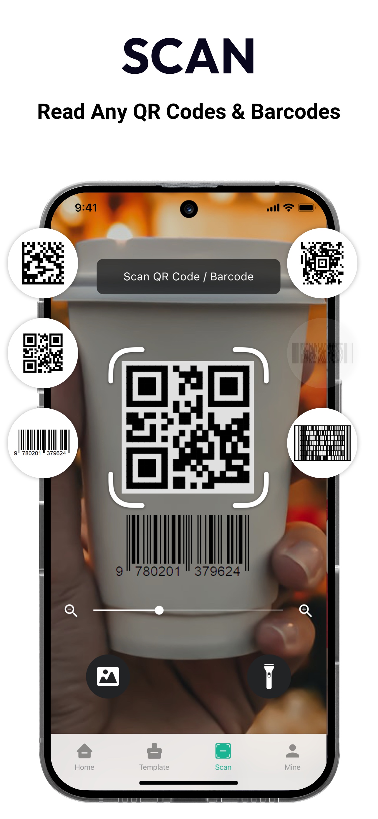اسکرین شات 8 برنامه QR Code Generator & QR Maker