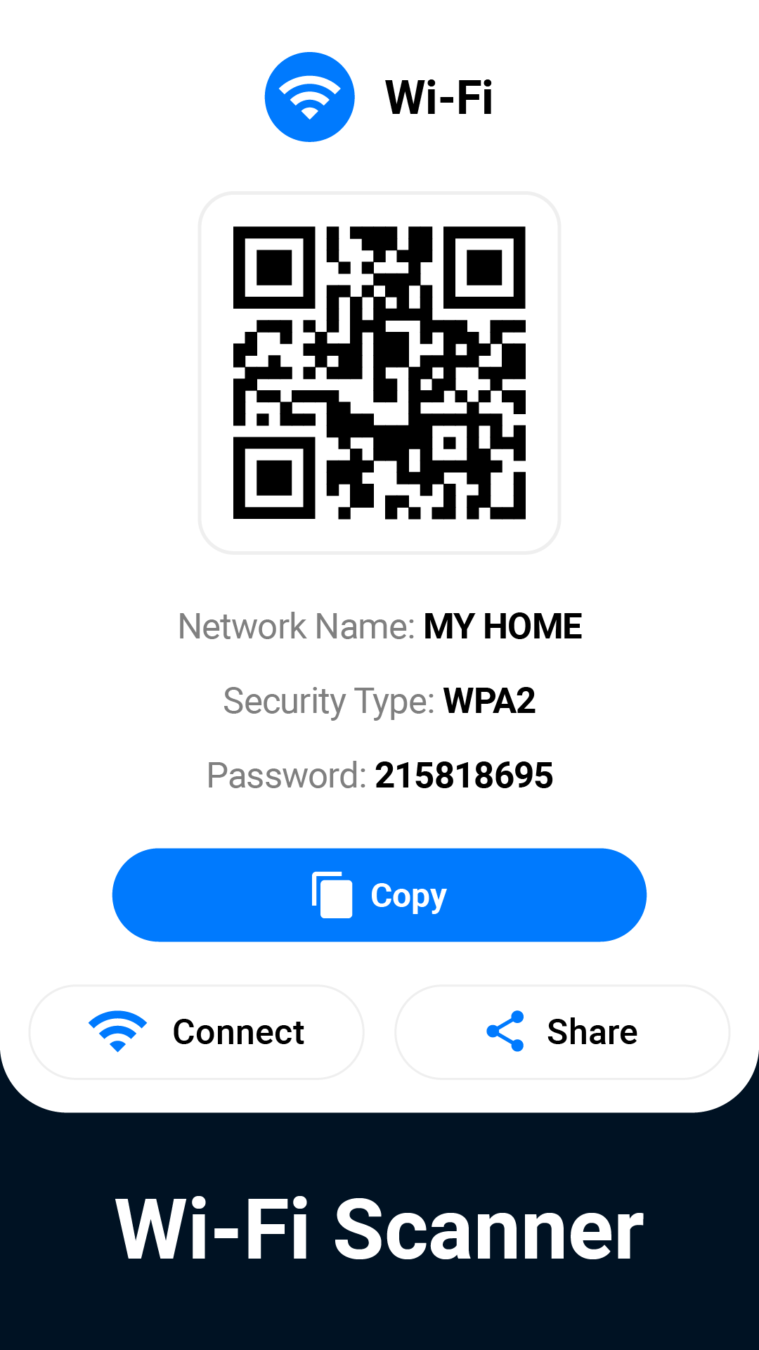 اسکرین شات 3 برنامه QR Code Reader・Barcode Scanner