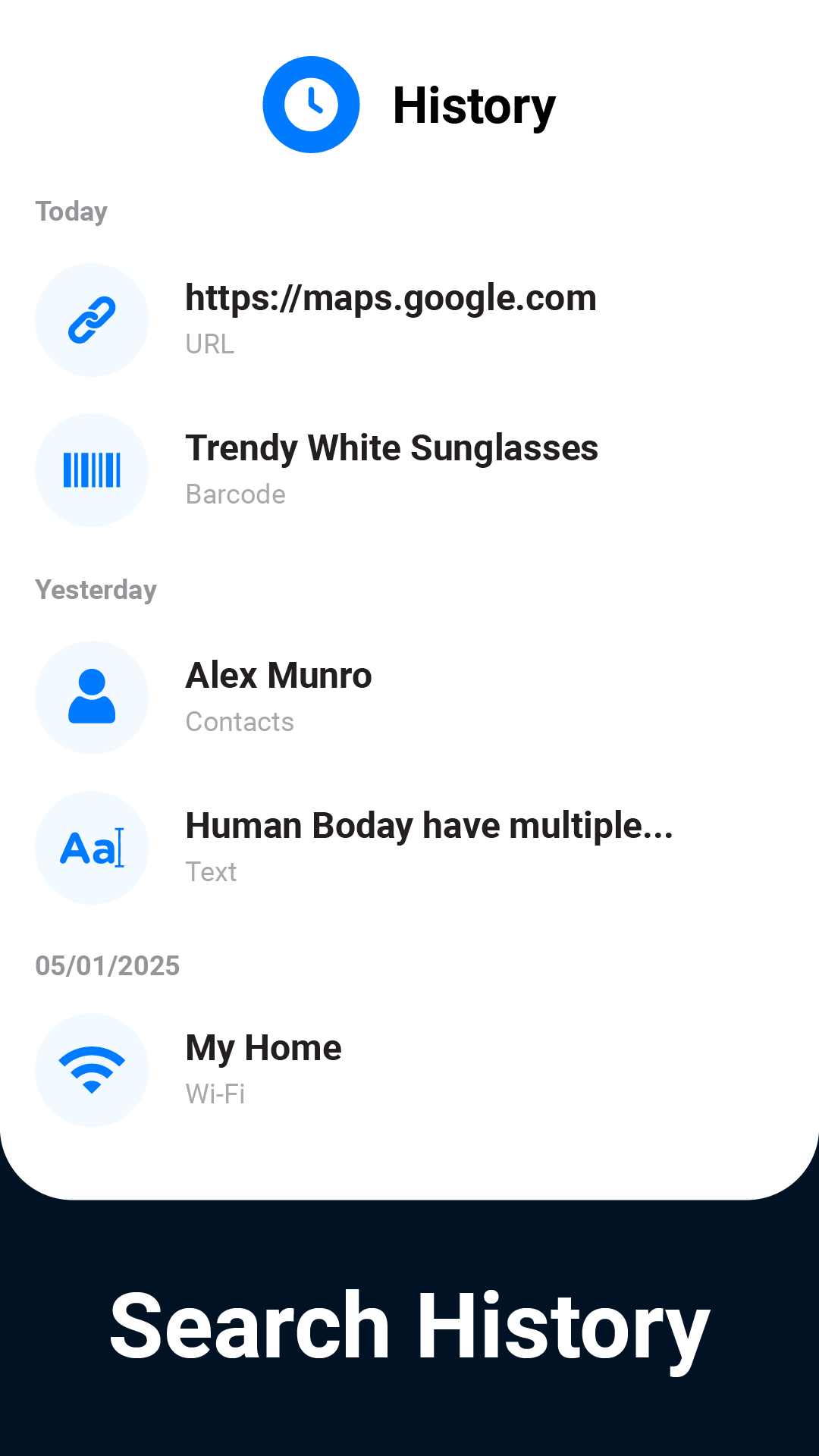 اسکرین شات 7 برنامه QR Code Reader・Barcode Scanner