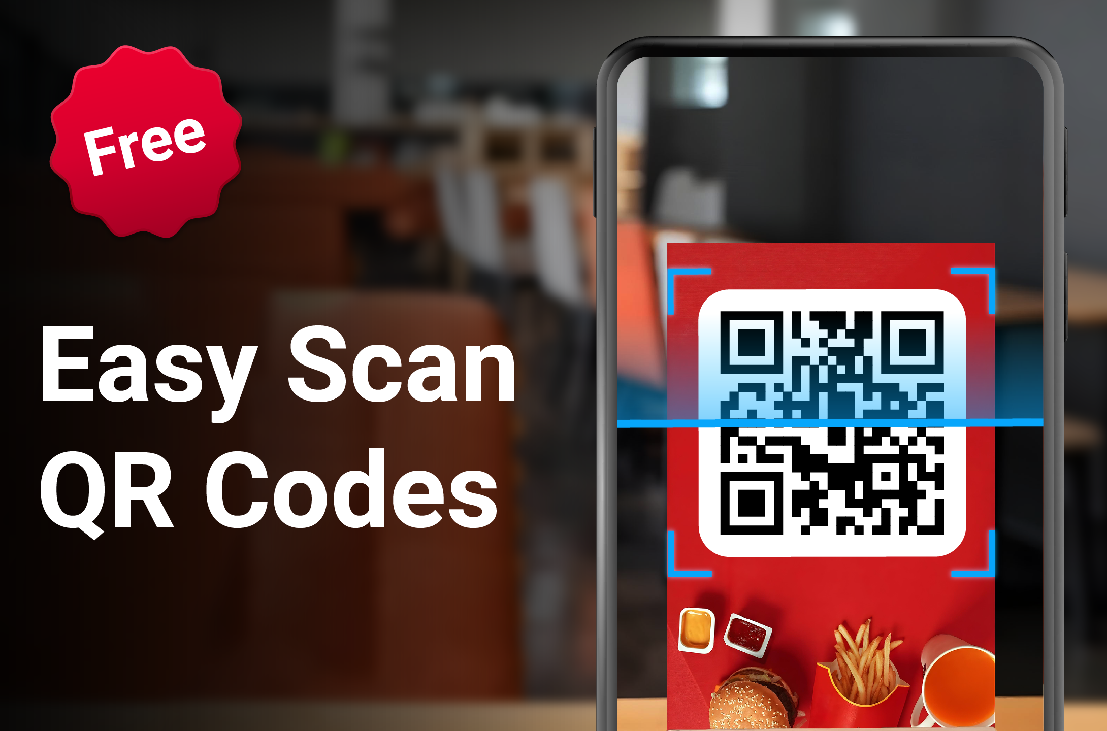 اسکرین شات 1 برنامه QR Scanner - Barcode Reader