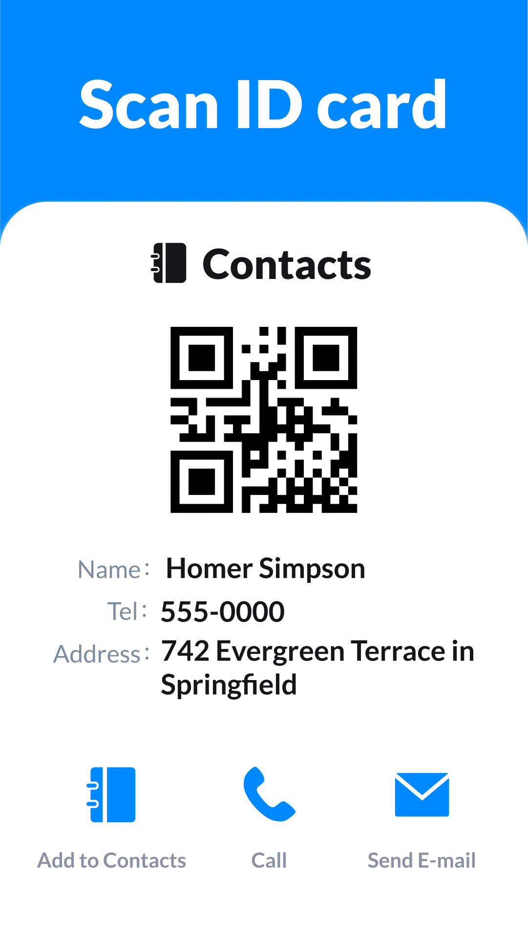 اسکرین شات 6 برنامه QR Code Scanner & Scanner App