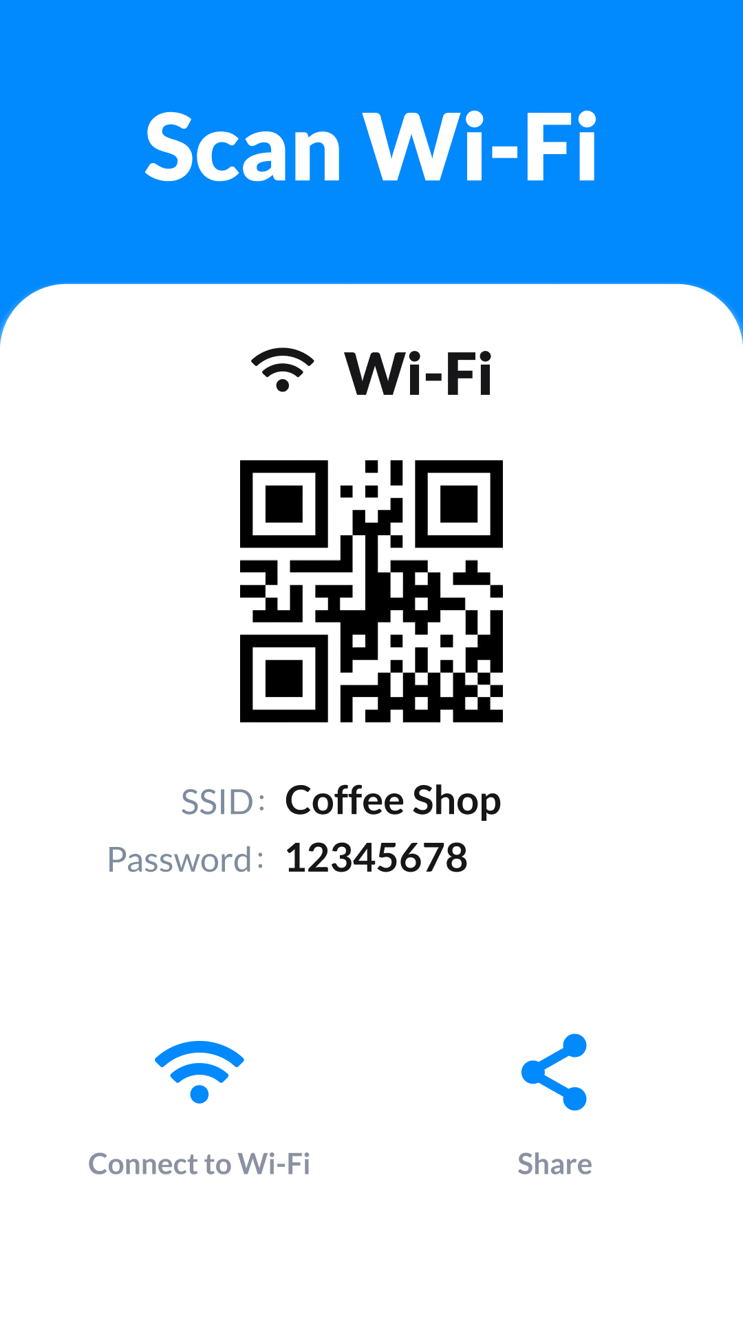 اسکرین شات 5 برنامه QR Code Scanner & Scanner App