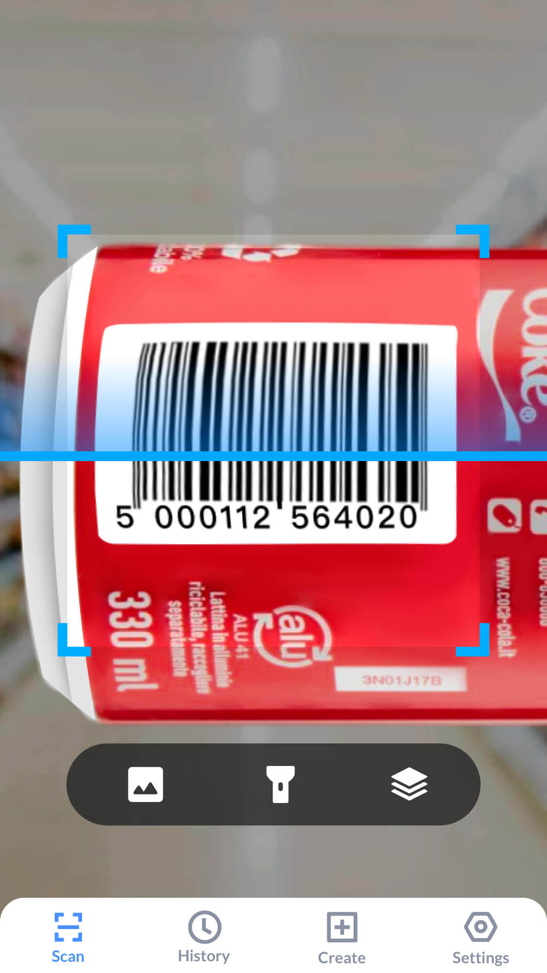 اسکرین شات 2 برنامه QR Code Scanner & Scanner App
