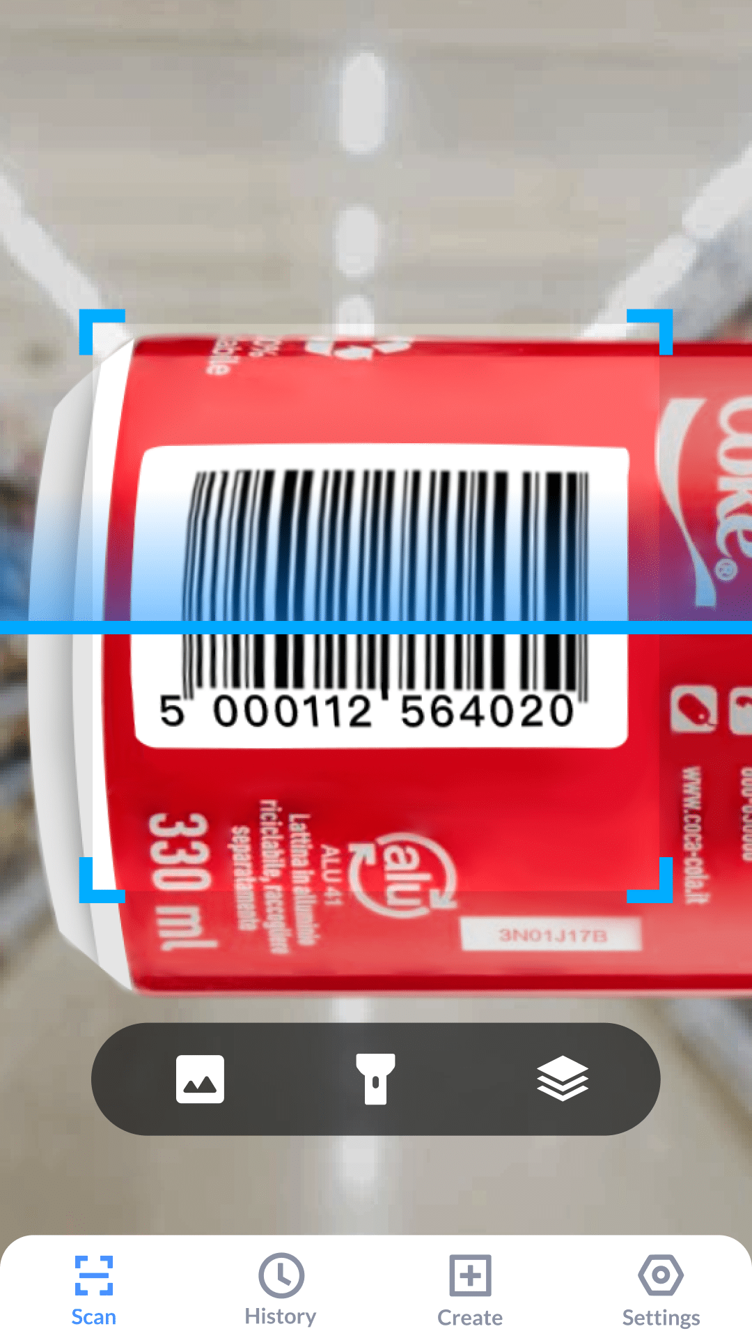 اسکرین شات 2 برنامه QR Code Scanner & Scanner App