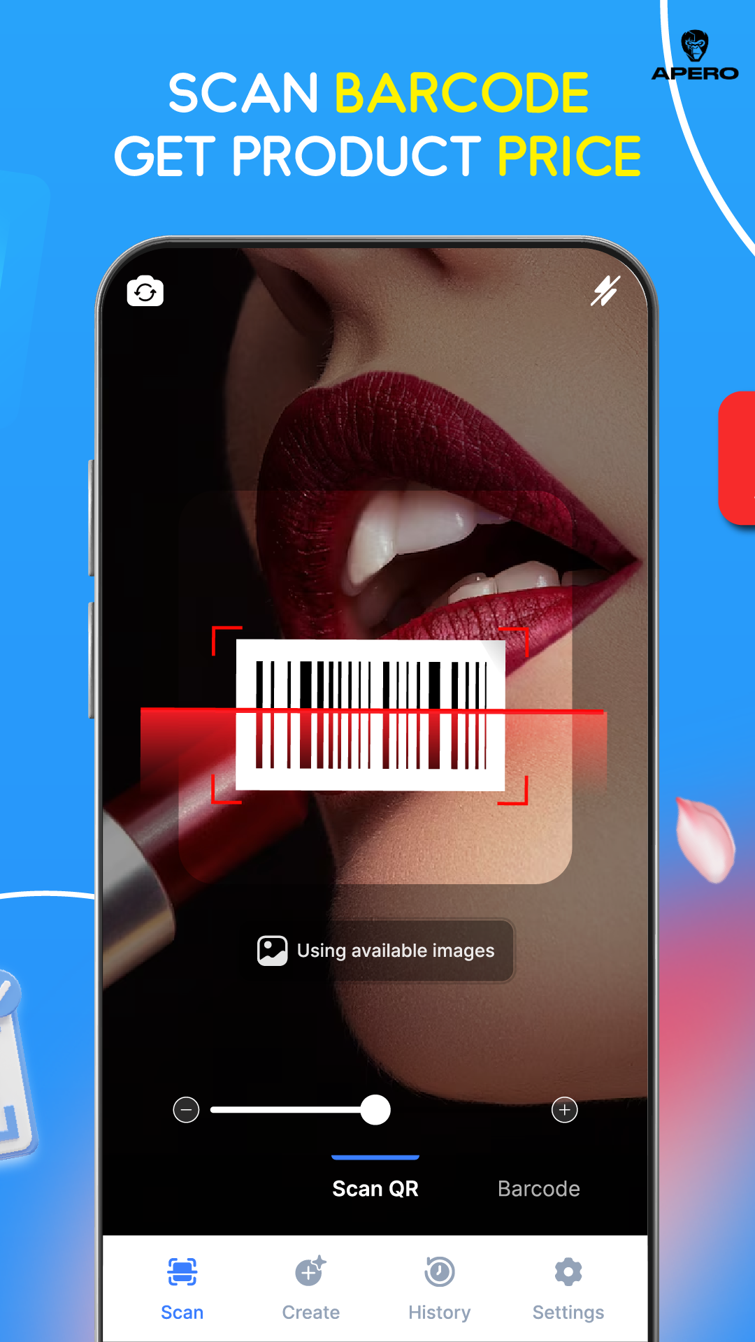 اسکرین شات 3 برنامه QR Code Scanner: Scan Barcode