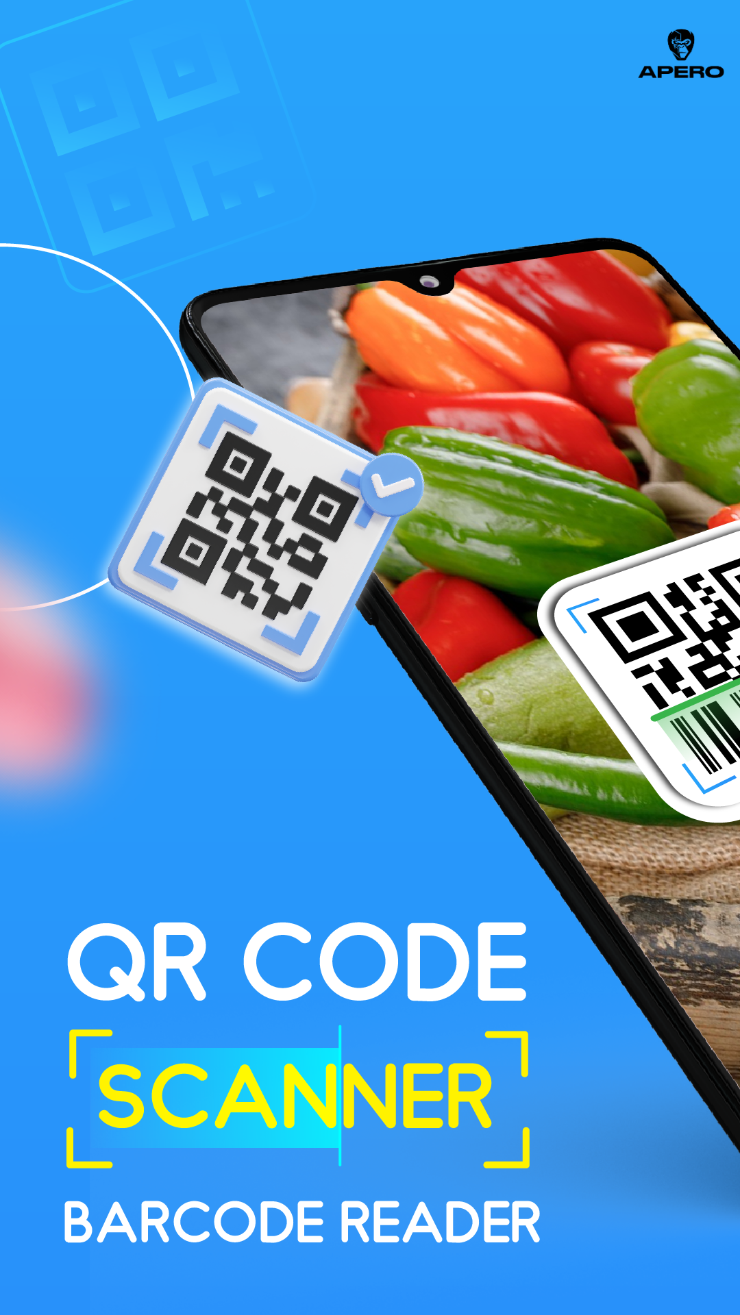 اسکرین شات 1 برنامه QR Code Scanner: Scan Barcode