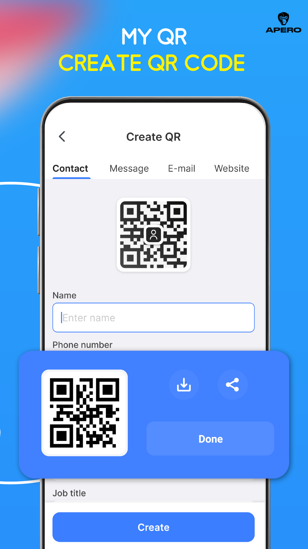 اسکرین شات 8 برنامه QR Code Scanner: Scan Barcode