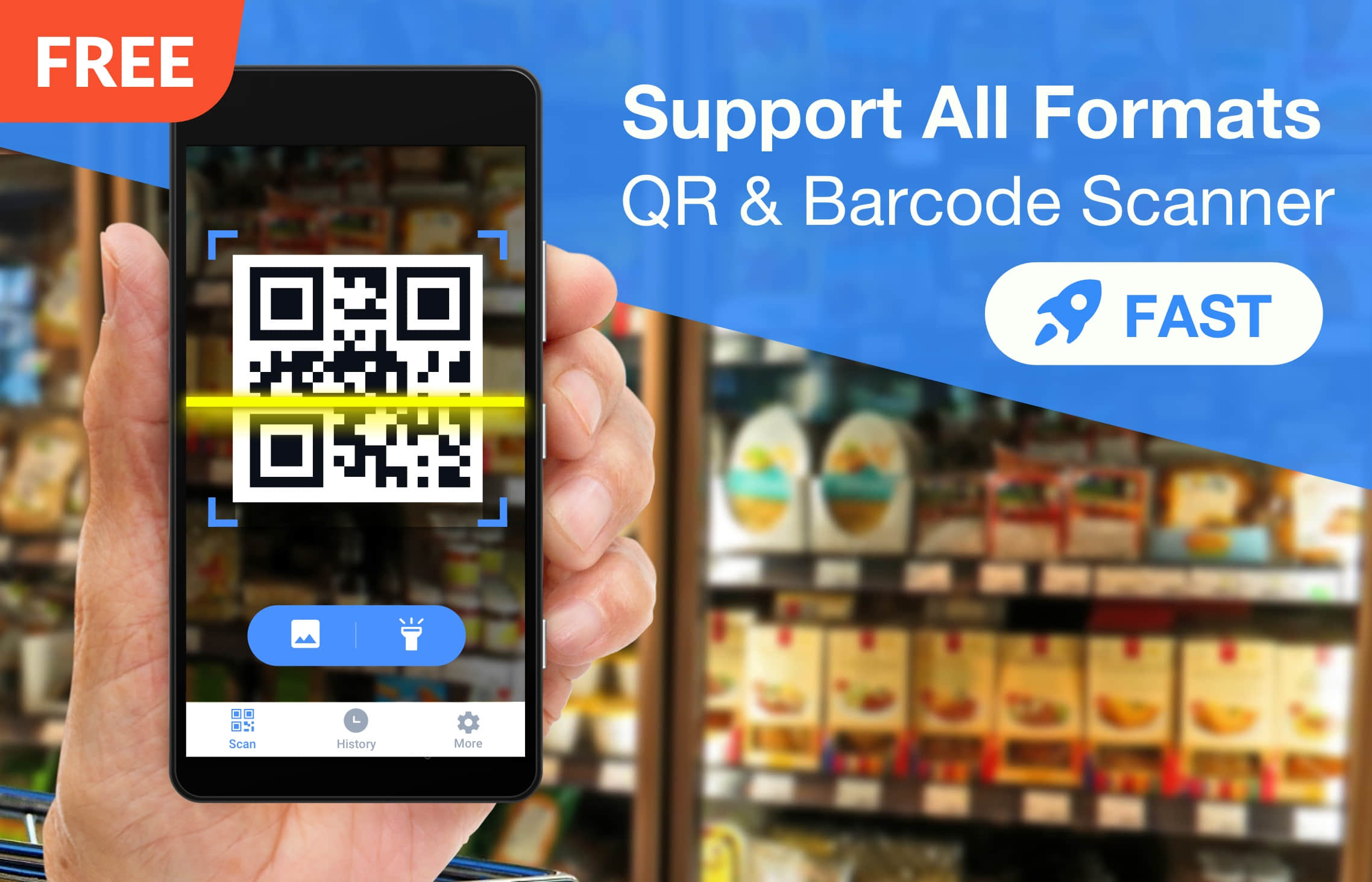 اسکرین شات 1 برنامه QR Code Scanner & Barcode