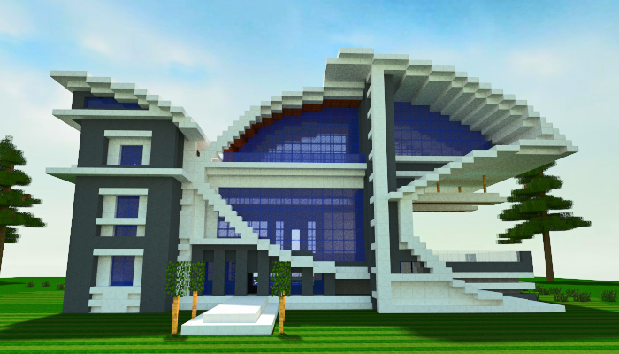 اسکرین شات 6 برنامه Modern House Map for Minecraft