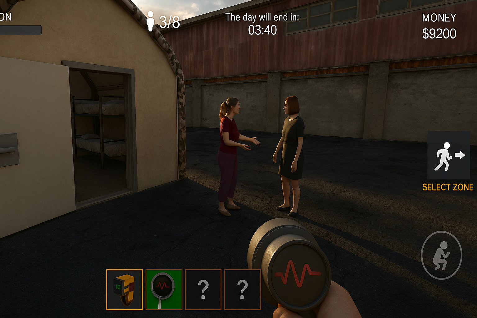 اسکرین شات 4 بازی Quarantine Control Zombie Zone