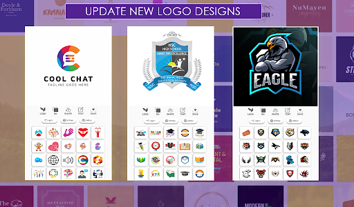 اسکرین شات 3 برنامه Logo Maker Free