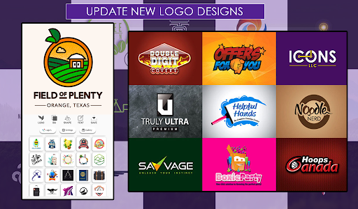 اسکرین شات 7 برنامه Logo Maker Free