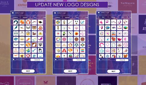 اسکرین شات 2 برنامه Logo Maker Free
