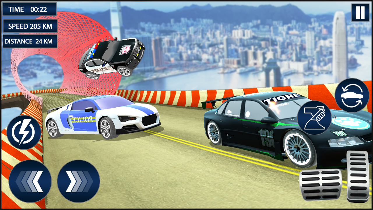 اسکرین شات 1 بازی Police Car Chase: Driving Game
