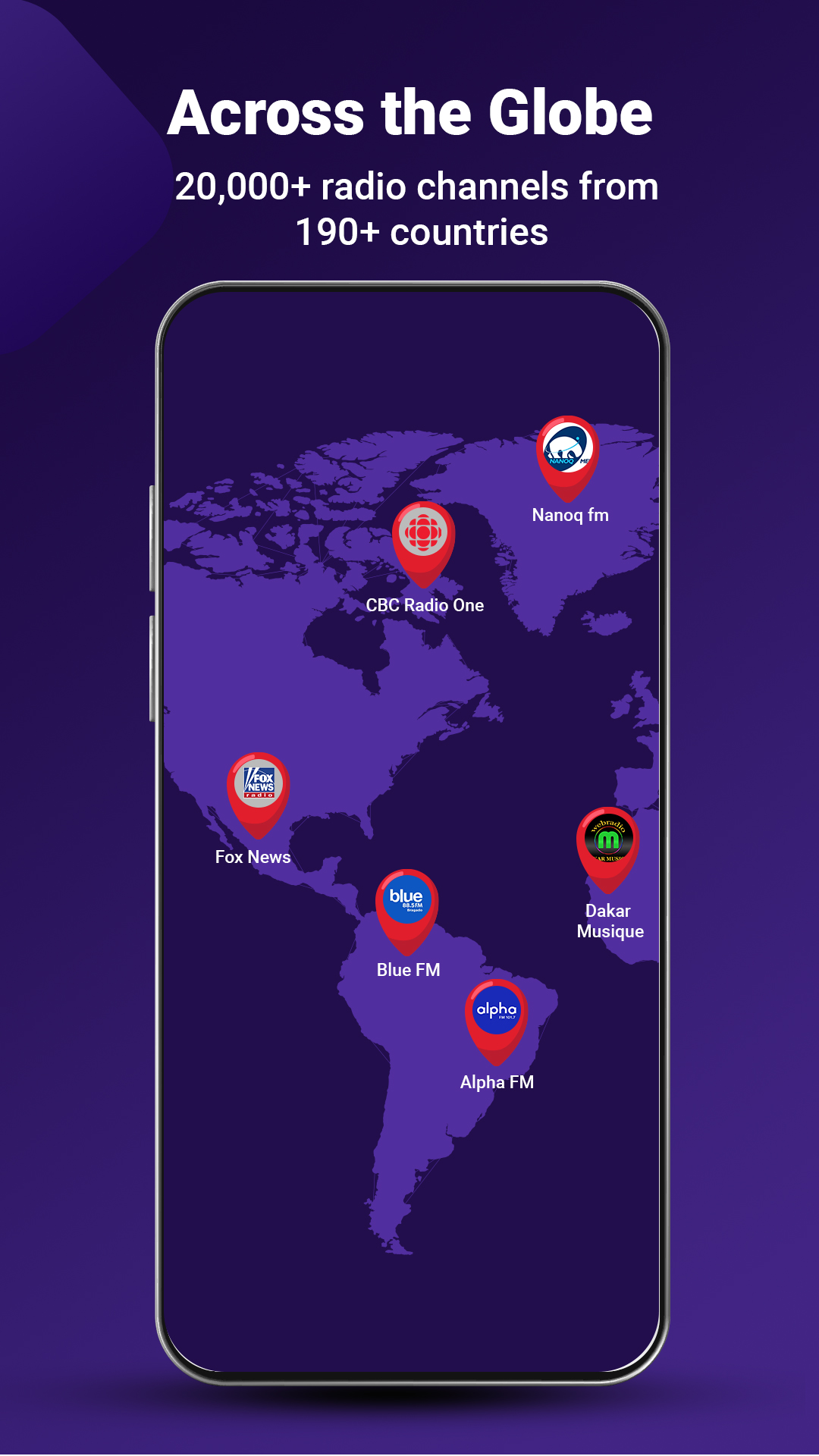 اسکرین شات 7 برنامه Radio Monkey - Radio FM