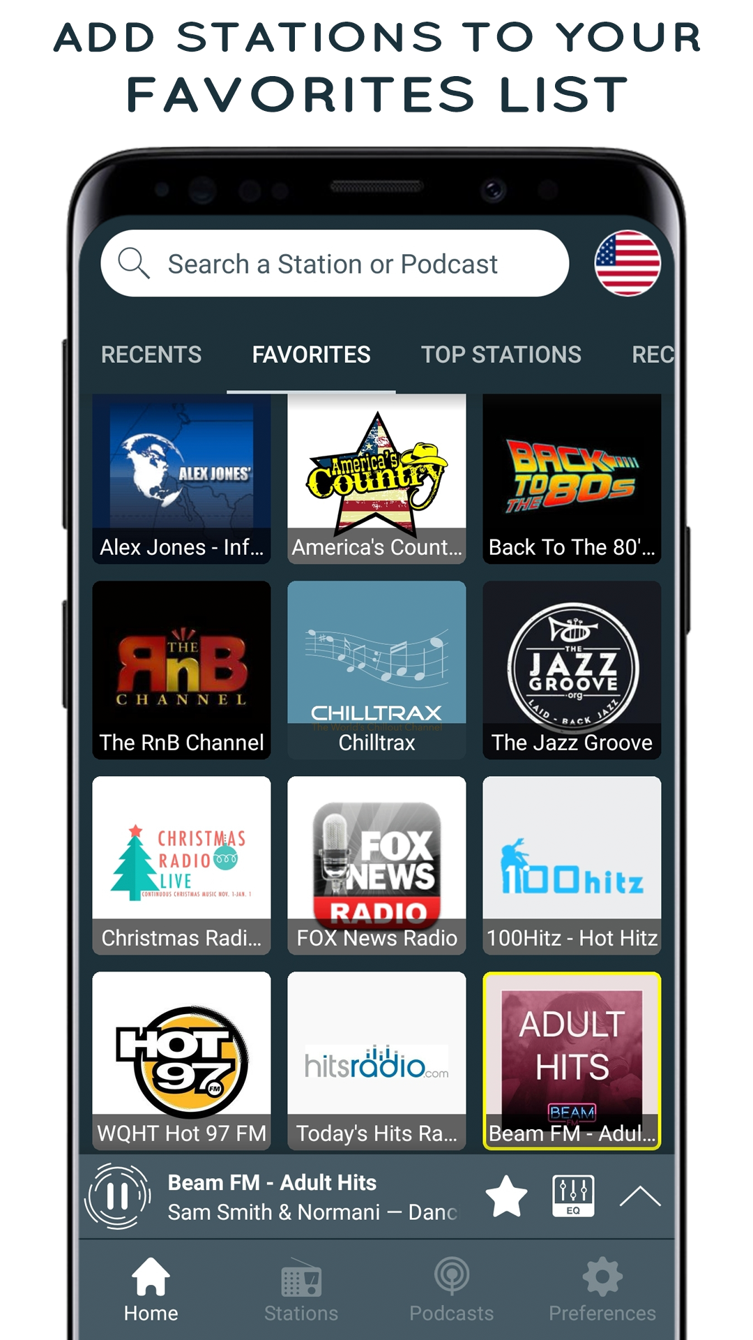 اسکرین شات 4 برنامه Radio