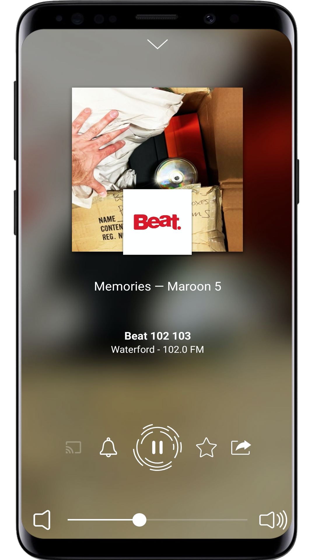 اسکرین شات 2 برنامه Radio Ireland - FM Radio