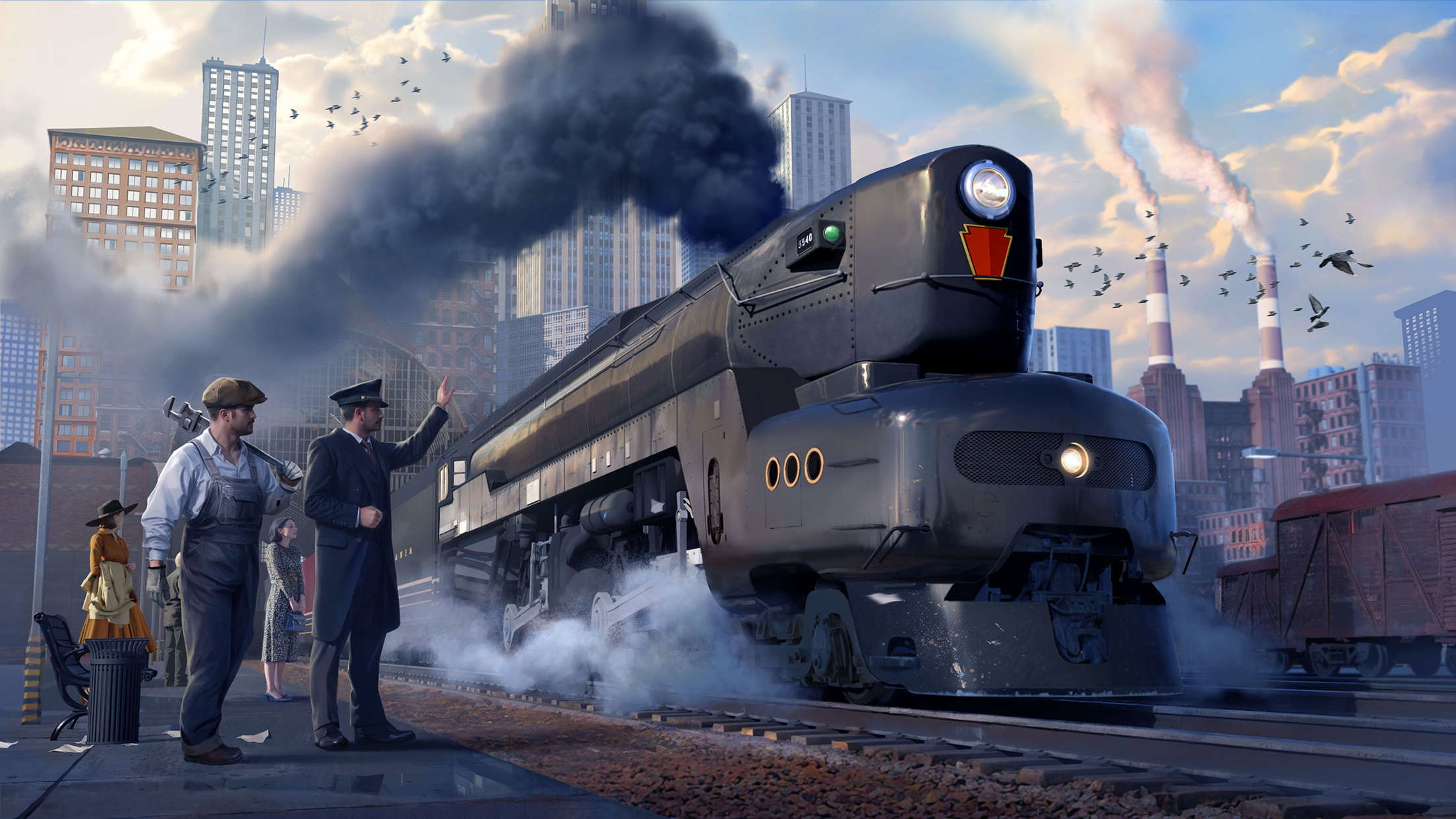 اسکرین شات 2 بازی Railroad Empire: Train Game