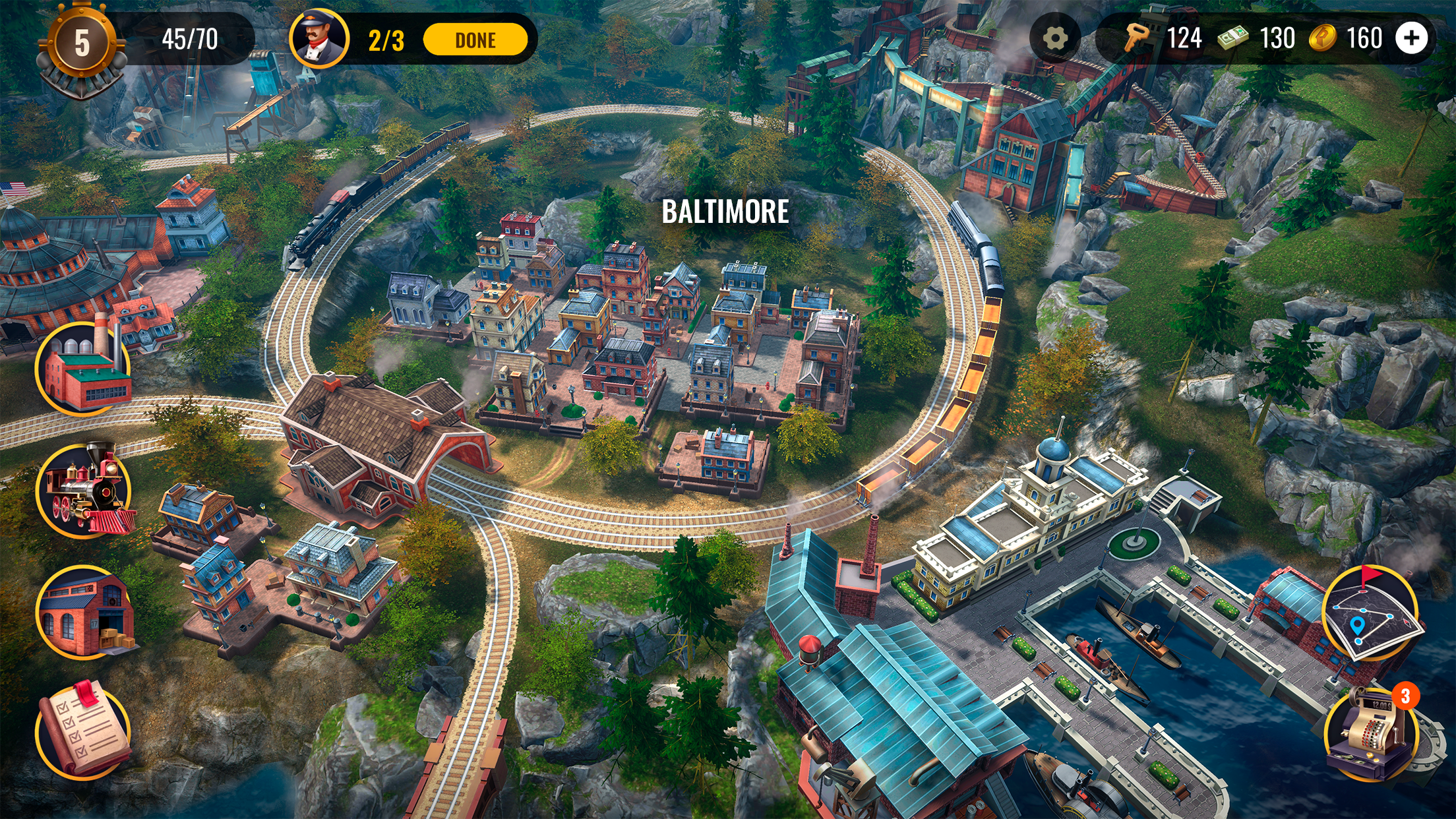 اسکرین شات 8 بازی Railroad Empire: Train Game