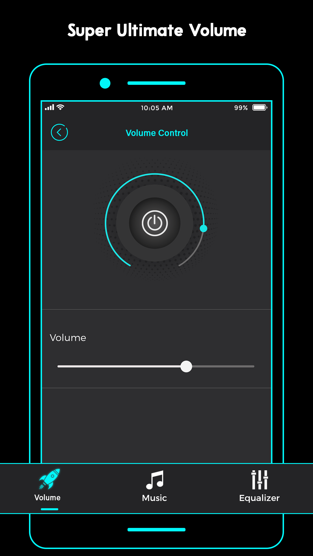 اسکرین شات 1 برنامه Super Ultimate Volume