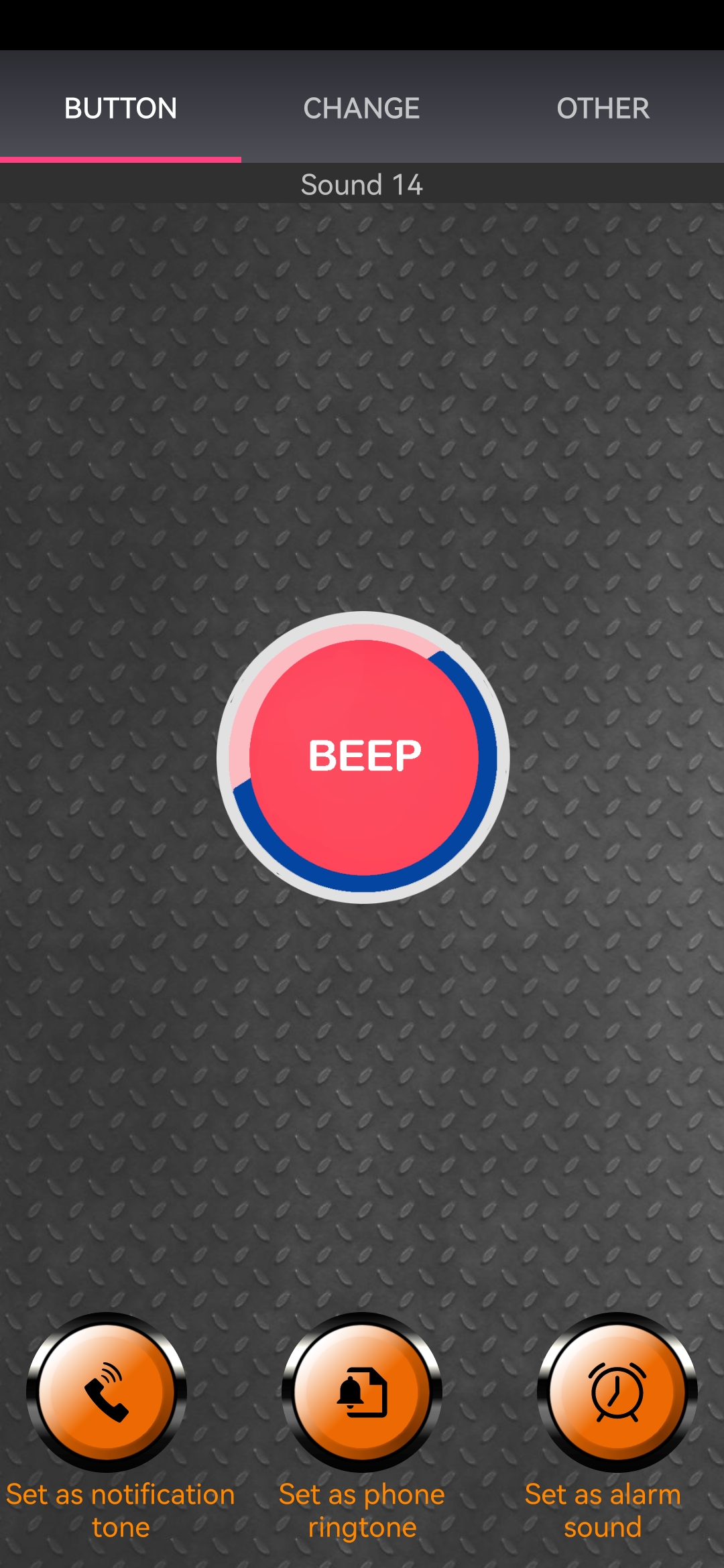 اسکرین شات 1 برنامه Beep Button