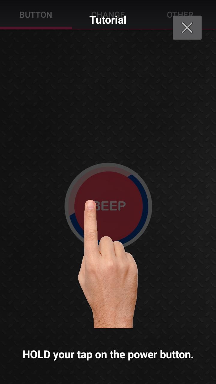اسکرین شات 2 برنامه Beep Button