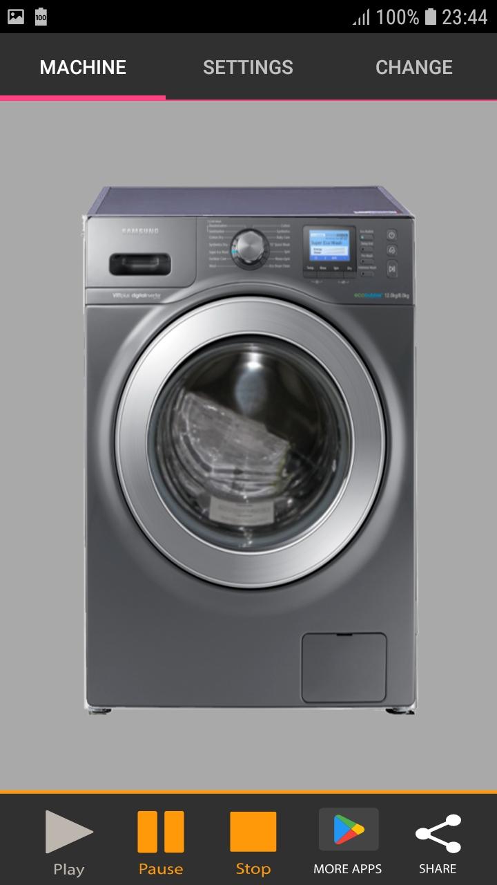 اسکرین شات 1 برنامه Washing Machine Sounds Simulat