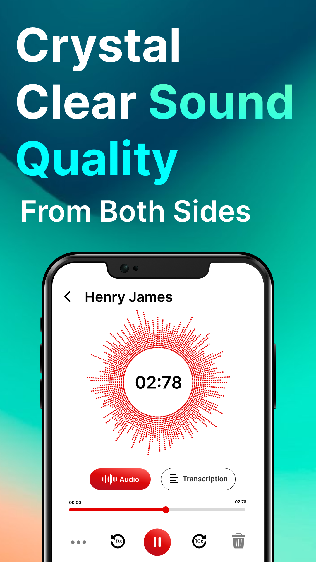 اسکرین شات 3 برنامه Auto Call recorder App