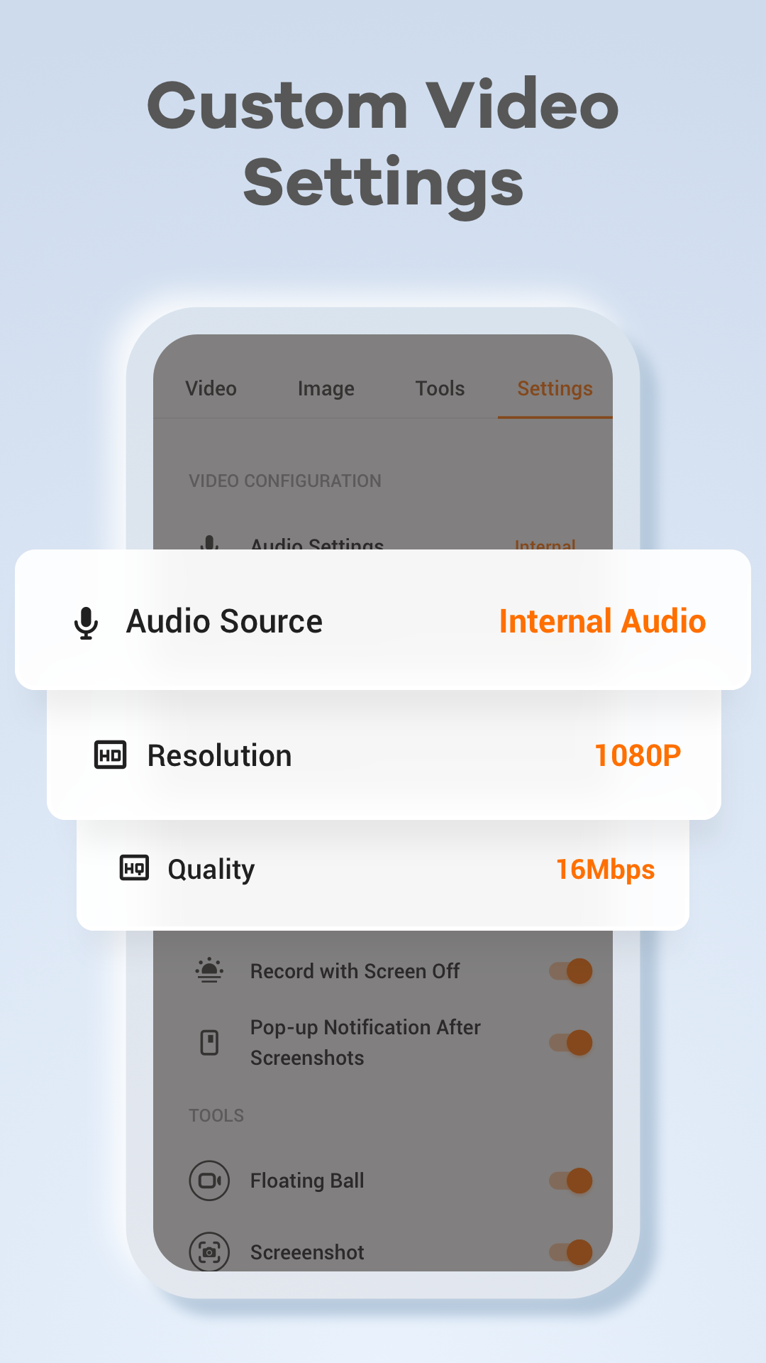 اسکرین شات 7 برنامه Screen Recorder Video Recorder