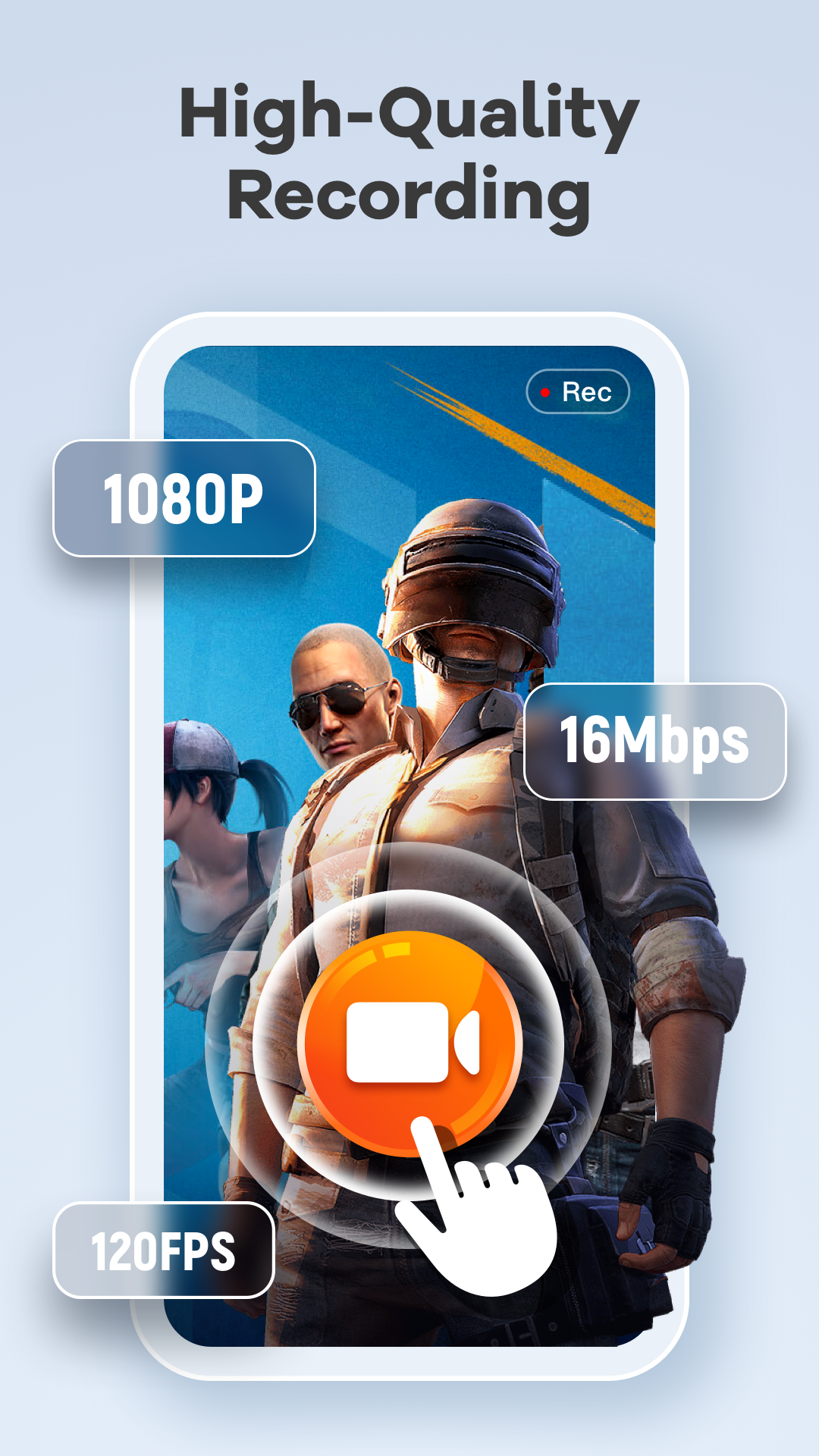 اسکرین شات 1 برنامه Screen Recorder Video Recorder