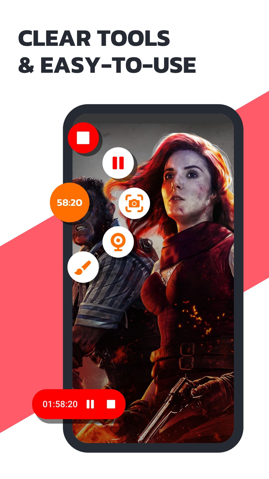 اسکرین شات 3 برنامه Screen Recorder Video Recorder