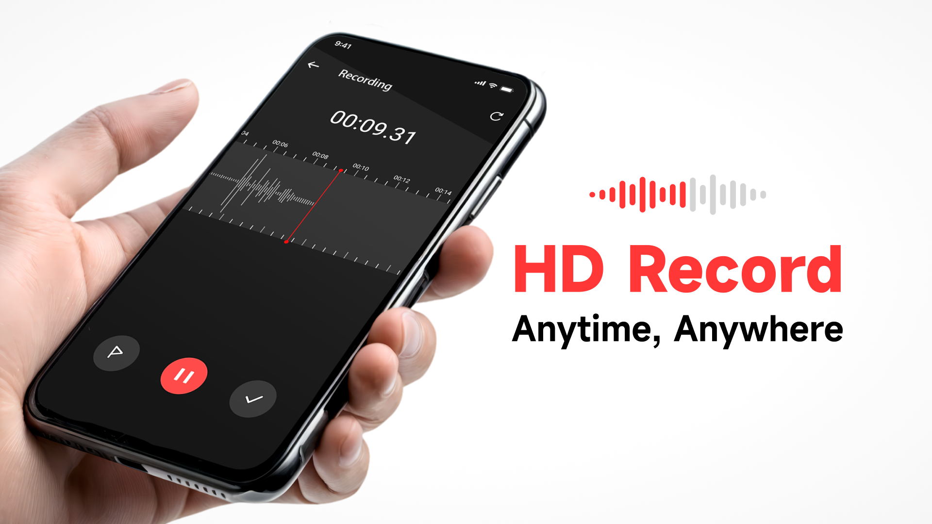 اسکرین شات 1 برنامه Voice Recorder & Voice Memos