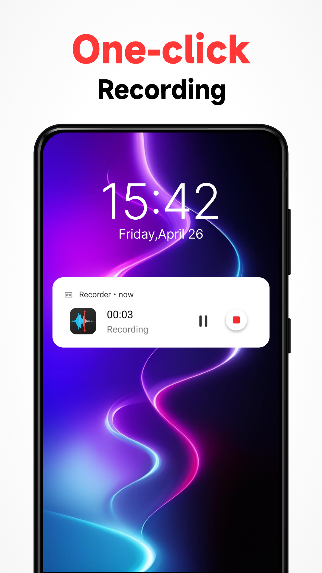 اسکرین شات 6 برنامه Voice Recorder & Voice Memos