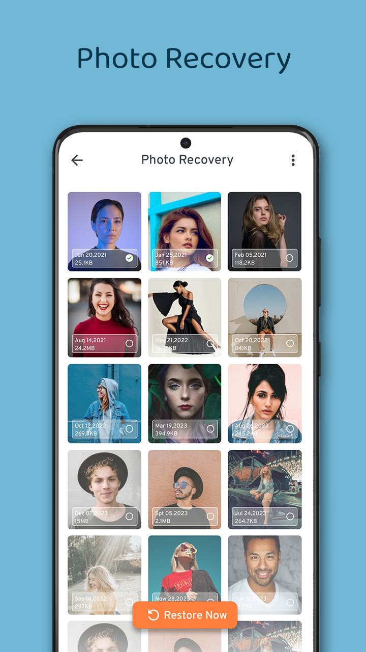 اسکرین شات برنامه File Recover : Photo Recovery 5